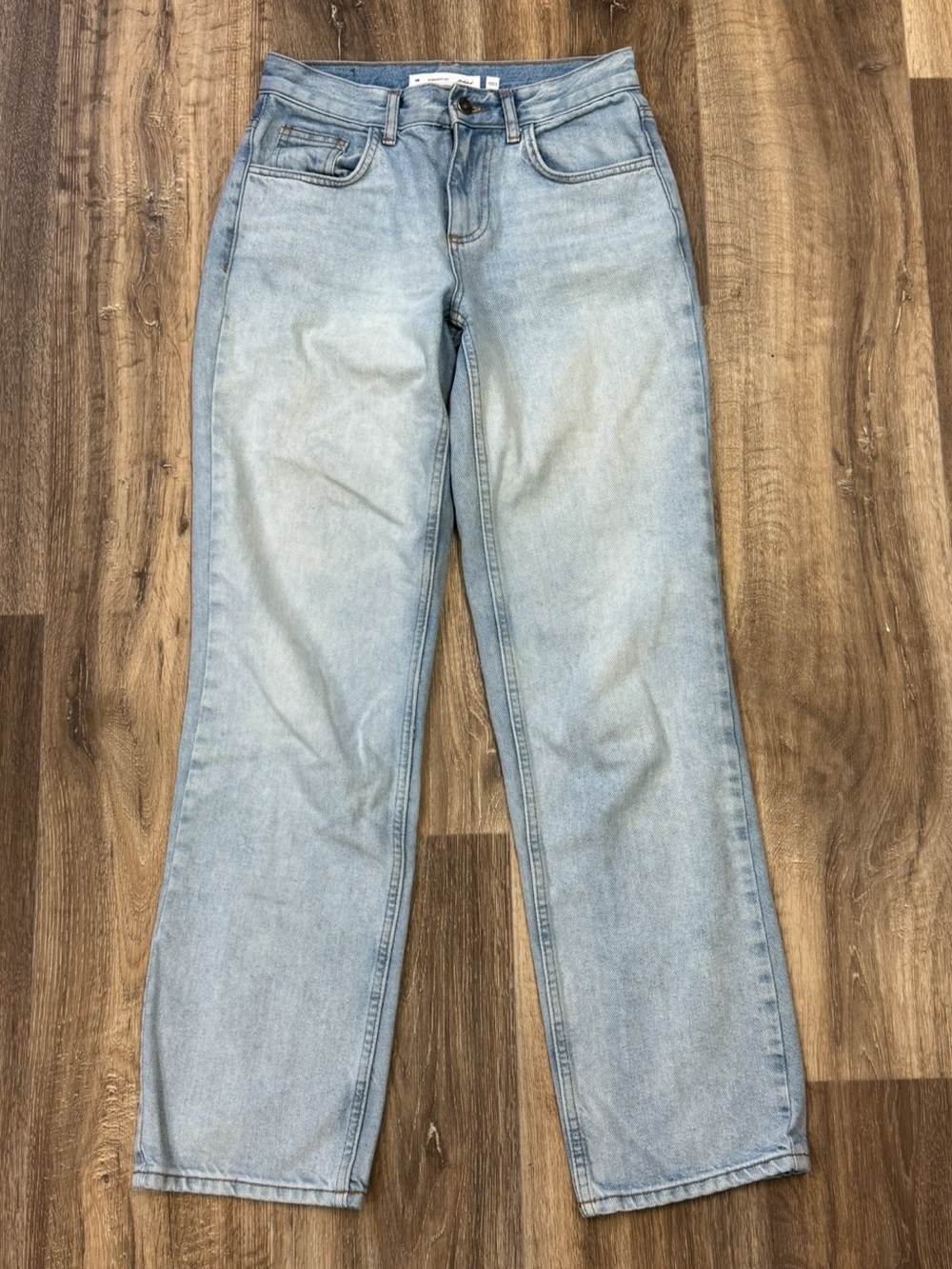 Subdued Straight Fit Blue Jeans Women’s 2